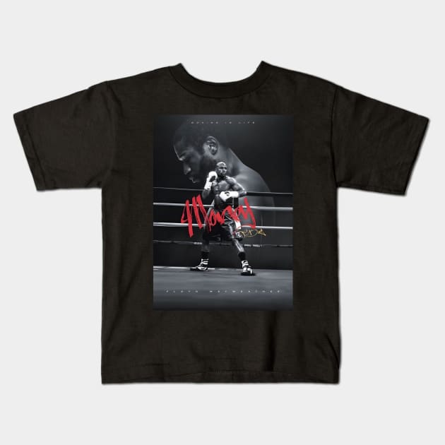 Floyd Mayweather Motivational Kids T-Shirt by Fit-Flex